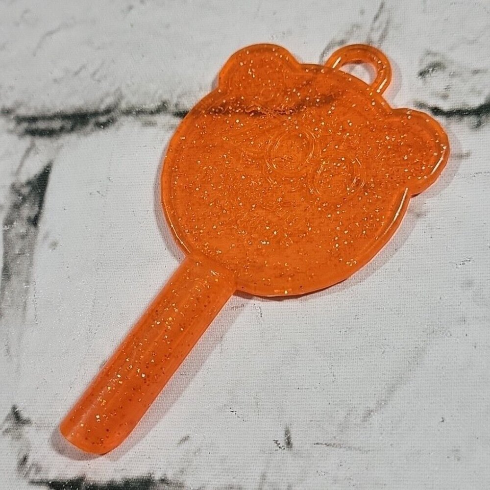 Oregon Zoo Key Grizzly Bear Orange‎ Glitter Rare Retired Portland Souvenir